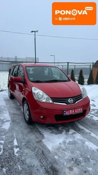 Nissan Note, 2010 г., Бензин, 243 тыс. км, Хетчбек, Красный, Винница AT-10411569 фото