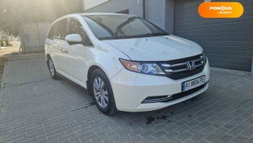 Honda Odyssey, 2015, Газ пропан-бутан / Бензин, 3.47 л., 217 тис. км, Мінівен, Білий, Біла Церква Cars-Pr-158272 фото