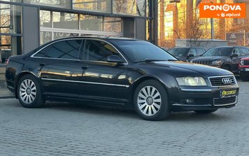 Audi A8, 2004, Газ пропан-бутан / Бензин, 2.98 л., 346 тис. км, Седан, Чорний, Івано-Франківськ 280859 фото