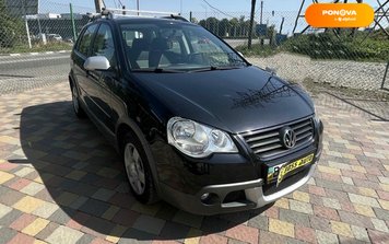 Volkswagen Cross Polo, 2008, Бензин, 1.4 л., 132 тис. км, Хетчбек, Чорний, Стрий 193659 фото