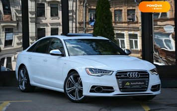 Audi S6, 2013, Бензин, 3.99 л., 69 тис. км, Седан, Білий, Київ 117127 фото