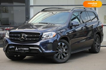 Mercedes-Benz GLS-Class, 2016, Бензин, 2.98 л., 112 тис. км, Позашляховик / Кросовер, Синій, Харків 208870 фото