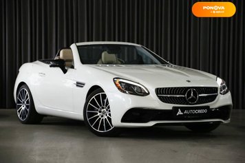 Mercedes-Benz SLC-Class, 2018, Бензин, 1.99 л., 9 тыс. км, Родстер, Белый, Киев 111445 фото