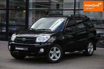 Toyota RAV4, 2004 р., Газ пропан-бутан / Бензин, 250 тис. км, Позашляховик / Кросовер, Чорний, Харків AT-10418214 фото