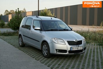 Skoda Roomster, 2008, Бензин, 1.2 л., 185 тис. км, Мікровен, Сірий, Хмельницький Cars-Pr-270851 фото