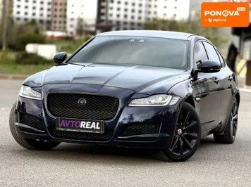 Jaguar XF, 2017 г., Бензин, 135 тыс. км, Седан, Синий, Кривой Рог AT-10422162 фото