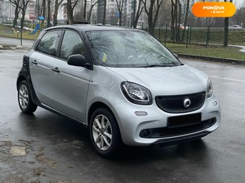 Smart Forfour, 2016, Бензин, 1 л., 87 тис. км, Хетчбек, Сірий, Київ Cars-Pr-183827 фото