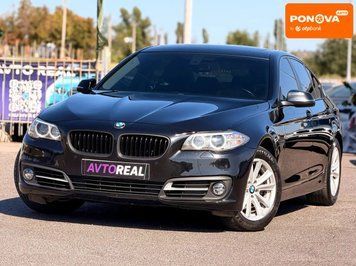 BMW 5 Series, 2016 г., Бензин, 183 тыс. км, Седан, Чорный, Кривой Рог AT-10425763 фото
