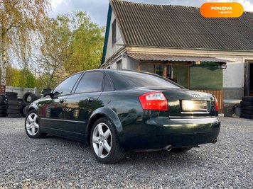 Audi A4, 2003, Бензин, 1.78 л., 174 тис. км, Седан, Зелений, Старокостянтинів 109966 фото