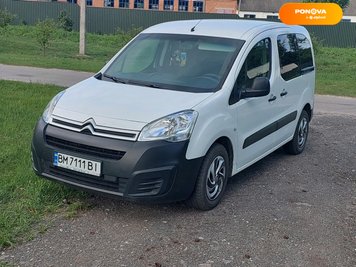 Citroen Berlingo, 2017, Дизель, 1.6 л., 166 тис. км, Мінівен, Білий, Суми Cars-Pr-242416 фото