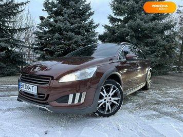 Peugeot 508 RXH, 2012, Гібрид (HEV), 2 л., 212 тис. км, Універсал, Коричневий, Одеса Cars-Pr-242809 фото