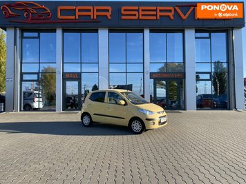 Hyundai i10, 2009, Бензин, 1.25 л., 127 тис. км, Хетчбек, Жовтий, Київ 255869 фото