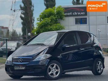 Mercedes-Benz A-Class, 2007 р., Бензин, 47 тис. км, Хетчбек, Чорний, Миколаїв AT-10425690 фото