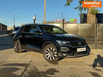 Volkswagen T-Roc, 2021, Бензин, 1.5 л., 52 тис. км, Позашляховик / Кросовер, Чорний, Київ 253498 фото