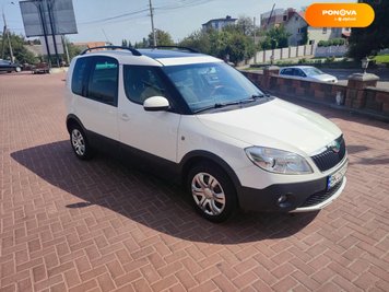 Skoda Roomster Scout, 2012, Бензин, 1.2 л., 185 тис. км, Мінівен, Білий, Рівне Cars-Pr-156691 фото