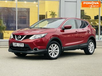 Nissan Qashqai, 2016, Дизель, 1.6 л., 154 тис. км, Позашляховик / Кросовер, Червоний, Київ 280606 фото