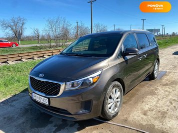 Kia Sedona, 2016, Бензин, 3.34 л., 121 тис. км, Мінівен, Коричневий, Одеса Cars-Pr-229240 фото