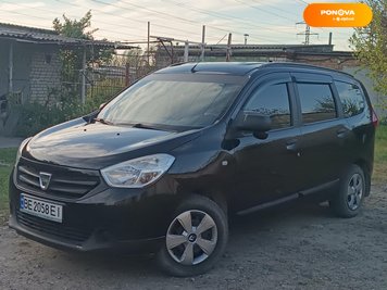 Dacia Lodgy, 2013, Бензин, 1.2 л., 135 тис. км, Мінівен, Чорний, Миколаїв Cars-Pr-216505 фото