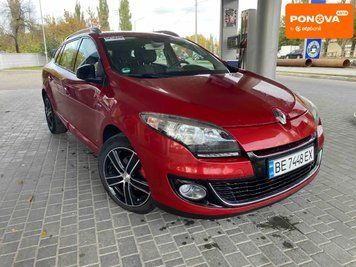 Renault Megane, 2012 г., Дизель, 186 тыс. км, Универсал, Красный, Николаев AT-10403820 фото