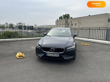Volvo S60, 2020, Бензин, 1.97 л., 62 тис. км, Седан, Синій, Харків Cars-Pr-60094 фото