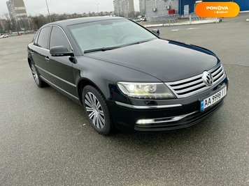 Volkswagen Phaeton, 2013, Бензин, 4.2 л., 167 тис. км, Седан, Чорний, Київ Cars-Pr-141986 фото