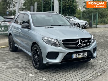 Mercedes-Benz GLE-Class, 2016, Дизель, 2.14 л., 132 тис. км, Позашляховик / Кросовер, Сірий, Чернівці Cars-Pr-264127 фото