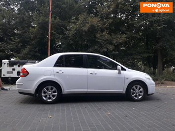 Nissan TIIDA, 2008, Газ пропан-бутан / Бензин, 1.8 л., 140 тис. км, Седан, Білий, Одеса Cars-Pr-271696 фото