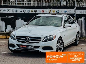 Mercedes-Benz C-Class, 2017 р., Гібрид (PHEV), 152 тис. км, Седан, Білий, Київ AT-10430487 фото