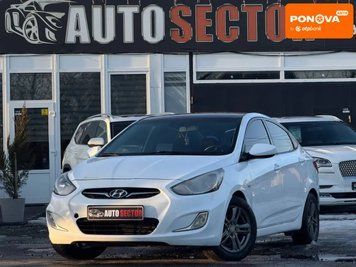 Hyundai Accent, 2013 г., Бензин, 133 тыс. км, Седан, Белый, Харьков AT-10412681 фото