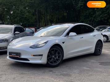 Tesla Model 3, 2019, Електро, 49 тис. км, Седан, Білий, Львів 108384 фото