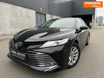 Toyota Camry, 2019, Гібрид (PHEV), 2.49 л., 114 тис. км, Седан, Чорний, Київ 278223 фото