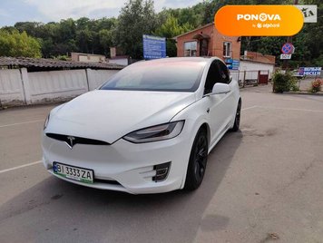 Tesla Model X, 2017, Електро, 131 тис. км, Позашляховик / Кросовер, Білий, Полтава Cars-Pr-63122 фото