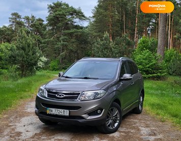 Chery Tiggo 5, 2016, Бензин, 2 л., 125 тис. км, Позашляховик / Кросовер, Сірий, Рівне Cars-Pr-178140 фото