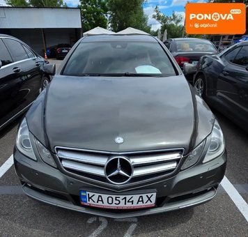 Mercedes-Benz E-Class, 2010 р., Газ пропан-бутан / Бензин, 215 тис. км, Купе, Сірий, Софіївська Борщагівка AT-10419951 фото