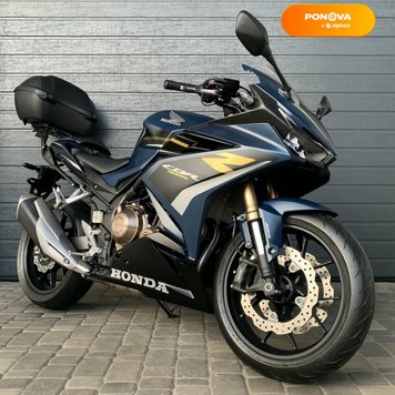 Honda CBR 400R, 2022, Бензин, 400 см³, 17 тис. км, Спортбайк, Синій, Біла Церква moto-193998 фото