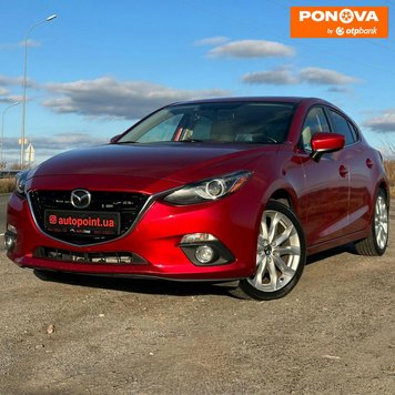 Mazda 3, 2014, Бензин, 2.49 л., 201 тис. км, Хетчбек, Червоний, Білогородка 280989 фото