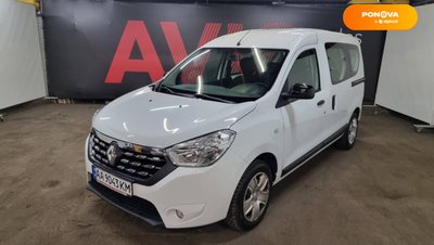 Renault Dokker, 2019, Дизель, 40 тис. км, Мінівен, Білий, Київ 9619 фото