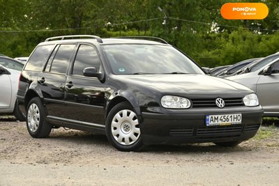 Volkswagen Golf, 2002, Бензин, 1.4 л., 262 тыс. км, Универсал, Чорный, Бердичев 46905 фото