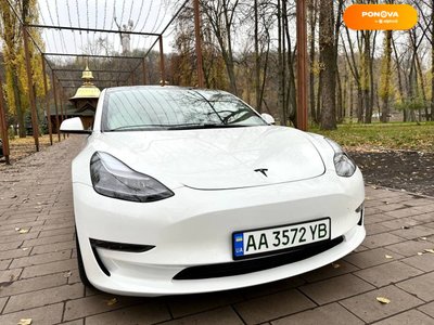 Tesla Model 3, 2021, Електро, 5 тис. км, Седан, Білий, Київ 45874 фото