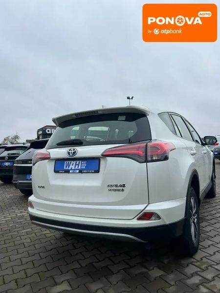 Toyota RAV4, 2017 р., Гібрид (HEV), 71 тис. км, Позашляховик / Кросовер, Білий, Луцьк AT-10405369 фото