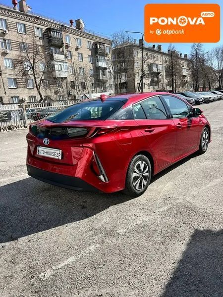 Toyota Prius, 2018 г., Гибрид (PHEV), 170 тыс. км, Седан, Красный, Запорожье AT-10415691 фото