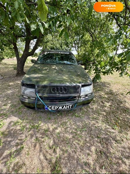 Audi 100, 1993, Газ пропан-бутан / Бензин, 2.8 л., 500 тис. км, Універсал, Зелений, Валки Cars-Pr-66188 фото