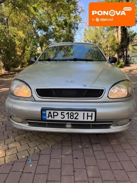 Daewoo Lanos, 2007 р., Газ пропан-бутан / Бензин, 343 тис. км, Седан, Сірий, Запоріжжя AT-10402563 фото