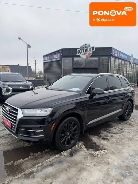 Audi Q7, 2015 р., Бензин, 200 тис. км, Позашляховик / Кросовер, Чорний, Запоріжжя AT-10410939 фото