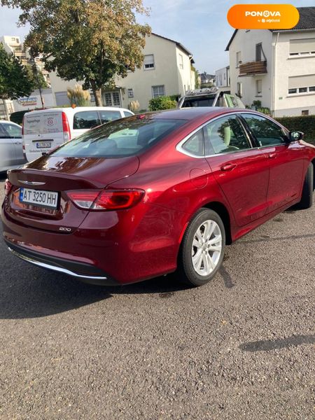 Chrysler 200, 2014, Бензин, 2.4 л., 115 тыс. км, Седан, Красный, Тлумач Cars-Pr-57123 фото