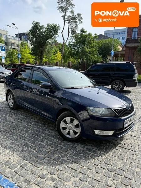 Skoda Rapid, 2016 р., Бензин, 230 тис. км, Седан, Синій, Дніпро (Дніпропетровськ) AT-10418600 фото