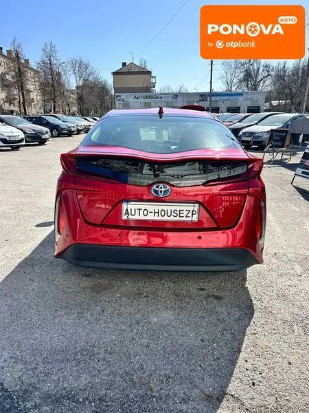Toyota Prius, 2018 г., Гибрид (PHEV), 170 тыс. км, Седан, Красный, Запорожье AT-10415691 фото