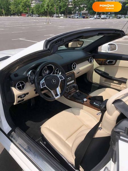 Mercedes-Benz SLK-Class, 2014, Бензин, 1.8 л., 83 тыс. км, Родстер, Белый, Киев 25805 фото