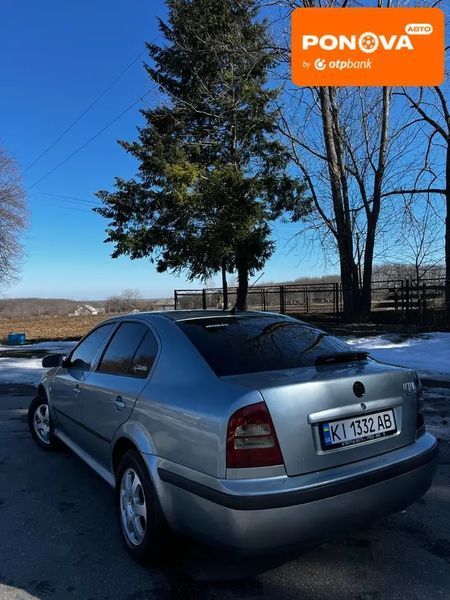 Skoda Octavia, 2004 р., Бензин, 197 тис. км, Ліфтбек, Сірий, Ставище AT-10411651 фото