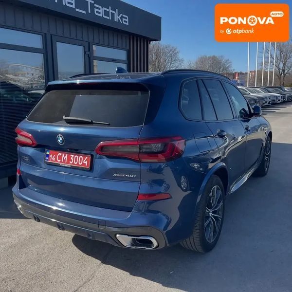 BMW X5, 2018 р., Бензин, 140 тис. км, Позашляховик / Кросовер, Синій, Дніпро (Дніпропетровськ) AT-10412229 фото